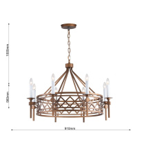 Подвесная люстра Favourite 2878-8P в интернет магазине Гет Лайт