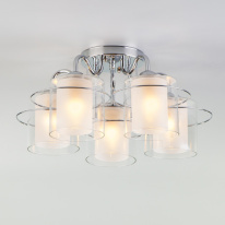 Фото Люстра на штанге Eurosvet 30160/5 хром