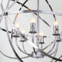 Купить Подвесная люстра Eurosvet 60139/6 хром