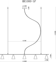 Купить с доставкой по Москве и России Подвесной светильник MyFar MR1000-5P