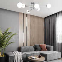 Купить Люстра на штанге Eurosvet 30181/6 хром