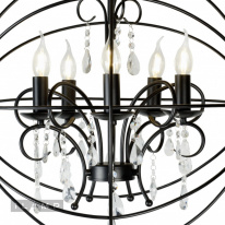 Купить Подвесная люстра iLamp 8774-5 BK