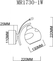 Купить Бра MyFar MR1730-1W