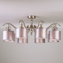 Фото Люстра на штанге Eurosvet 60070/8 сатин-никель