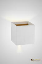 Фото Бра AM Group AM113-2X5W WH+GL