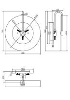 Бра Maytoni MOD305WL-03CH Купить с доставкой по Москве и России Бра Maytoni MOD305WL-03CH