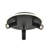Накладной светильник Escada 20046SMA/03LED BK Фото Накладной светильник Escada 20046SMA/03LED BK