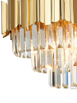 Купить Каскадная люстра Natali Kovaltseva RUBY 81442/8C GOLD