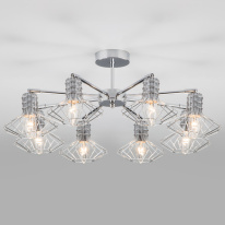 Фото Люстра на штанге Eurosvet 70108/8 хром