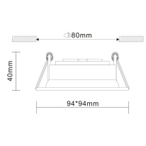 Встраиваемый светильник ST-Luce ST208.418.01 в интернет магазине Гет Лайт