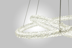 Цена на Подвесная люстра AM Group OVALE GD D600+400