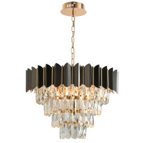 Фото Каскадная люстра Natali Kovaltseva DARIAN II 81448/8C GOLD BLACK