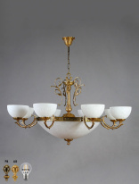 Купить Подвесная люстра AMBIENTE by BRIZZI 02140/8 AB