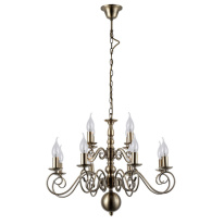 Фото Подвесная люстра ARTE Lamp A1129LM-12AB