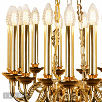 Купить Подвесная люстра iLamp MD8551-15 GD