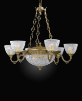 Фото Подвесная люстра Reccagni Angelo L 6252/6+3