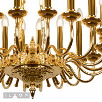 Цена на Подвесная люстра iLamp MD8551-20 GD