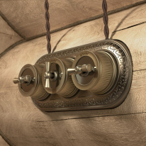 Купить Выключатель Werkel WL19-01-05 (Бронзовый)