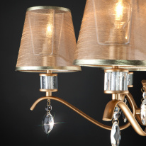 Купить Подвесная люстра Eurosvet 60103/5 перламутровое золото