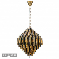 Фото Каскадная люстра iLamp 097D-12 MBR+BK