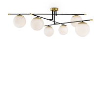 Люстра на штанге Maytoni MOD048CL-06G Фото Люстра на штанге Maytoni MOD048CL-06G