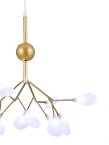 Купить Подвесная люстра Natali Kovaltseva GRACE 75124/8С GOLD SATIN