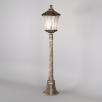 Фото Садово-парковый светильник Elektrostandard Virgo F черное золото (арт. GLXT-1450F)