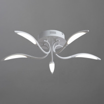 Купить с доставкой по Москве и России Накладная люстра ARTE Lamp A9442PL-5WH