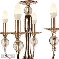 Купить Подвесная люстра iLamp 1030-4 GD