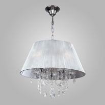 Фото Подвесная люстра Eurosvet 3125/5 хром/серебристый Strotskis