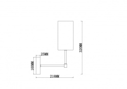 Цена на Бра Freya FR5184WL-01BS