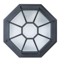 Купить Накладной уличный светильник ARTE Lamp A3100PL-1BK