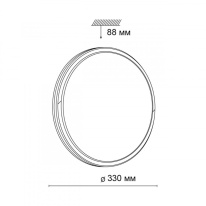 Накладной светильник Sonex 3057/CL в интернет магазине Гет Лайт
