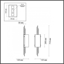 Бра Odeon Light 5415/2W Бра Odeon Light 5415/2W в интернет магазине Гет Лайт
