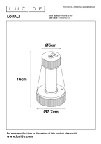 Цена на Детская настольная лампа LUCIDE 45500/01/66