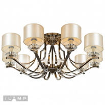 Накладная люстра iLamp 88389/10 CR Накладная люстра iLamp 88389/10 CR в интернет магазине Гет Лайт