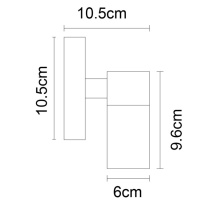 Купить Светильник настенный ARTE Lamp A3302AL-1BK