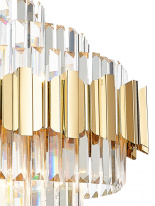 Цена на Каскадная люстра Natali Kovaltseva RUBY 81442/10C GOLD
