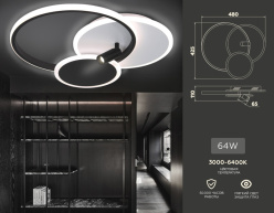 Цена на Накладной светильник Ambrella Light FL5118