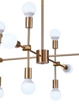 Цена на Люстра на штанге Natali Kovaltseva LOFT LUX 75130/8C GOLD