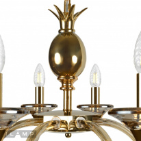 Цена на Подвесная люстра iLamp YT2049-8 GD+COG