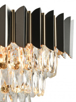 Цена на Каскадная люстра Natali Kovaltseva DARIAN II 81448/8C GOLD BLACK