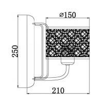 Бра Vele Luce VL1983W01 в интернет магазине Гет Лайт