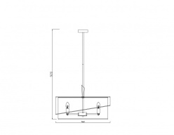 Люстра на штанге Freya FR5171PL-08BS Цена на Люстра на штанге Freya FR5171PL-08BS
