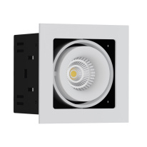 Фото Встраиваемый светильник LeDron ON 201-9W WH-BK