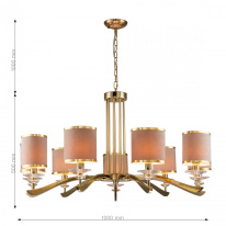 Купить Подвесная люстра Favourite 2689-9P