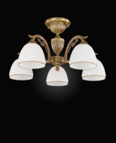 Фото Люстра на штанге Reccagni Angelo PL 8621/5