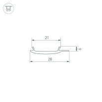 Купить Экран Arlight 040819