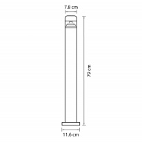 Цена на Садово-парковый светильник Lightstar 376707