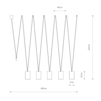 Цена на Подвесная люстра Nowodvorski 7821